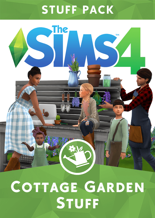 Cottage Garden sims 4 CC