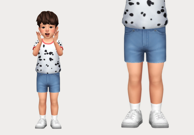 Sims 4 Toddler CC Shorts