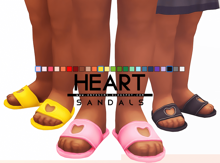  Toddler Heart Sandals