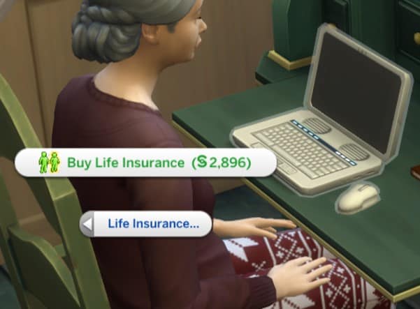 Life insurance mod sims 4
