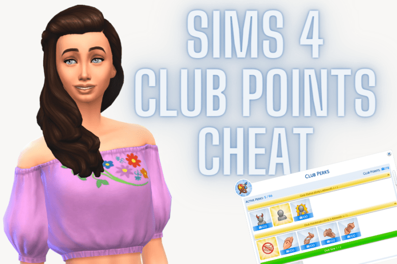 How to Get Club Perk Points for Free: The Sims 4 Club Points Cheat