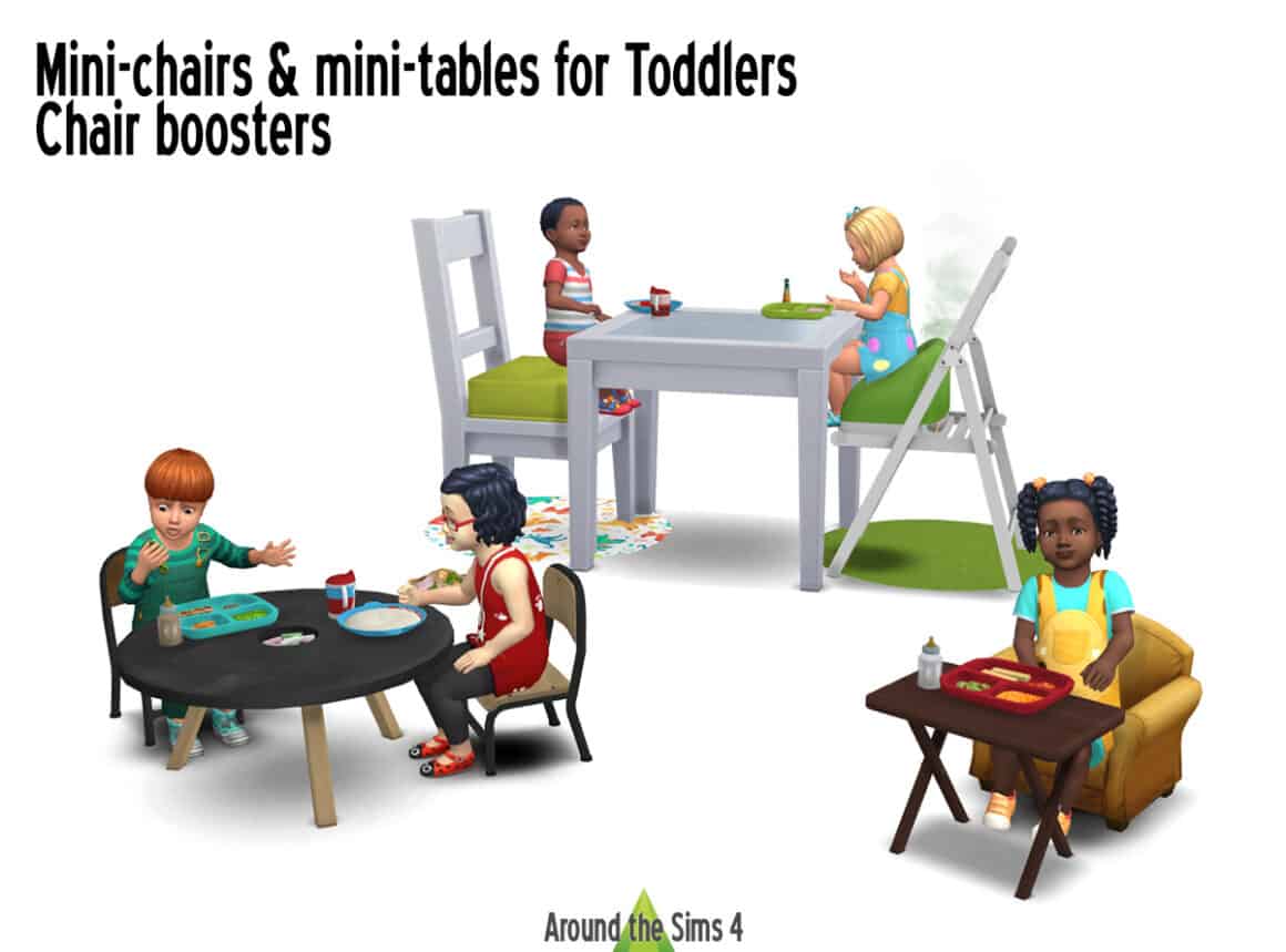Mini Chairs and Mini Tables