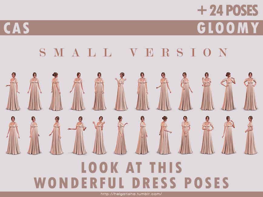 Look at this wonderful dress CAS Poses