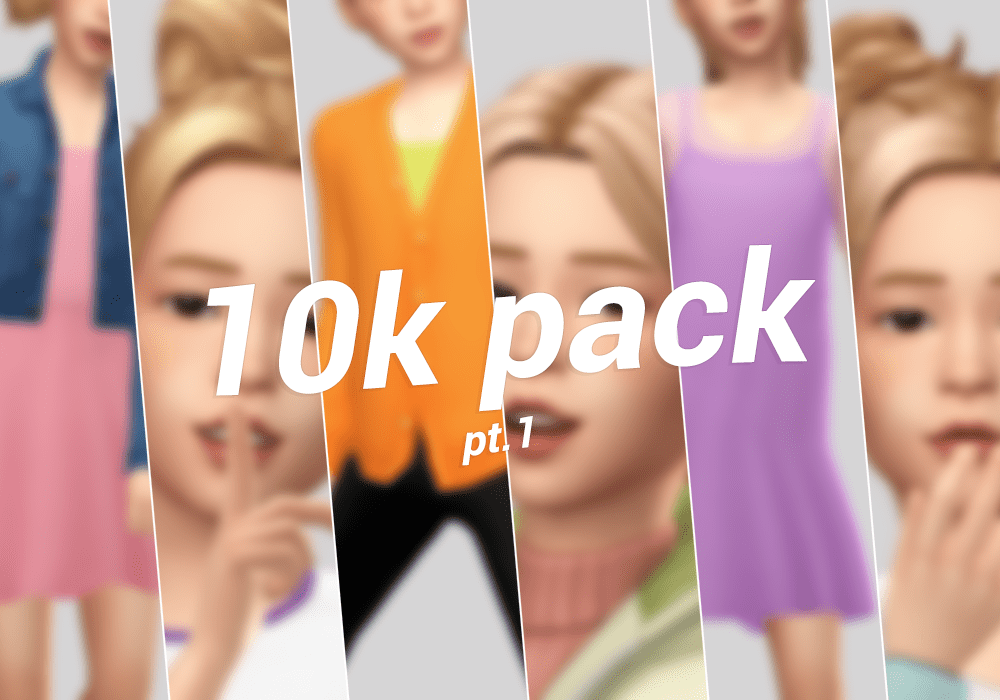Sims 4 child cc pack