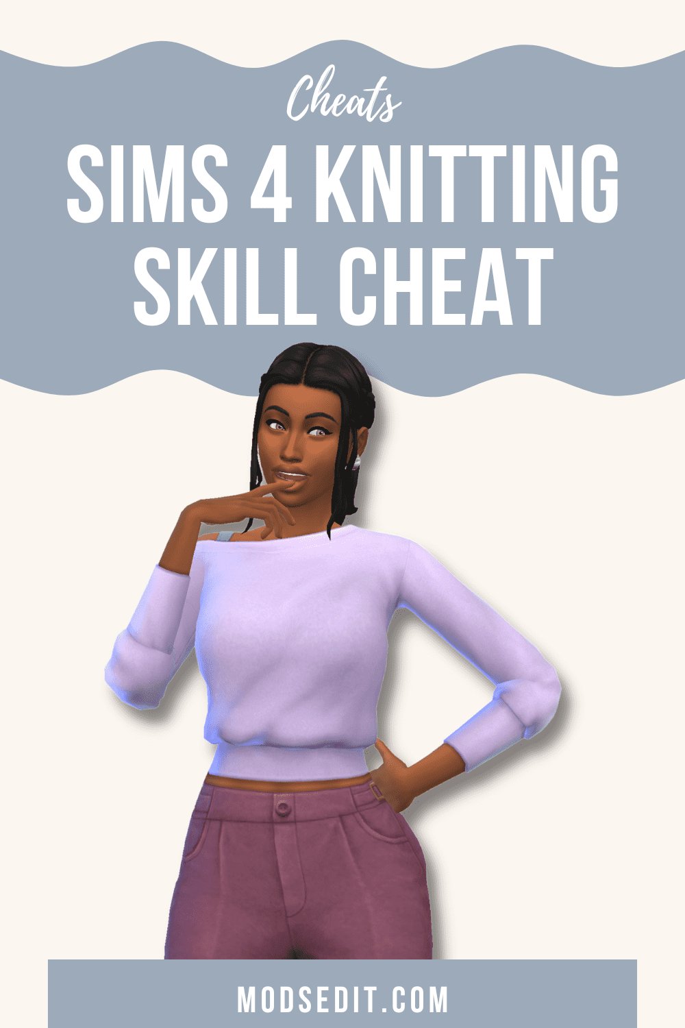 Sims 4 knitting Skill Cheat