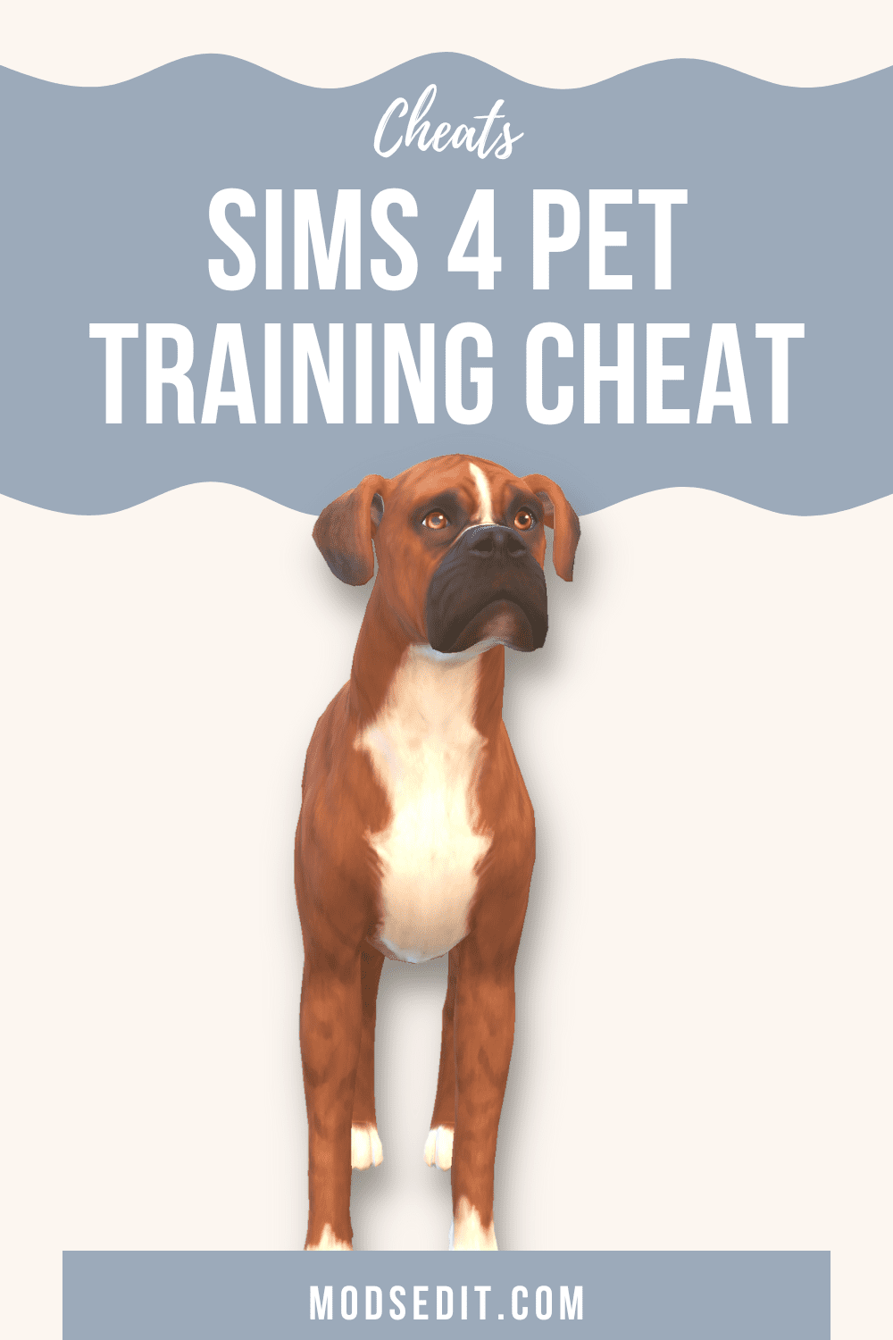 Sims 4 Pet Training Cheat