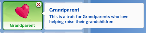 Grandparents trait