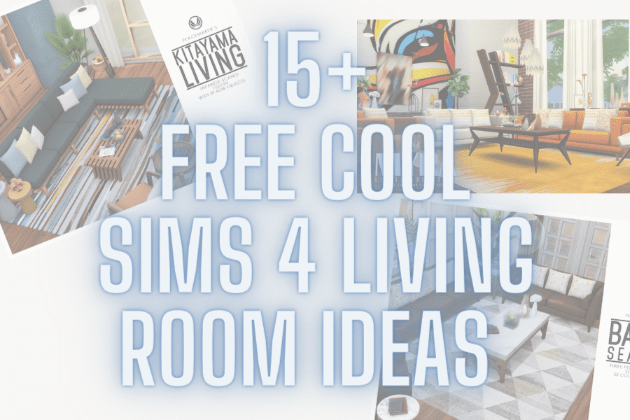 Sims 4 Living Room Ideas