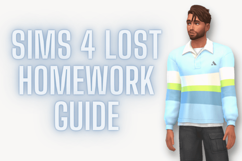 Sims 4 lost homework