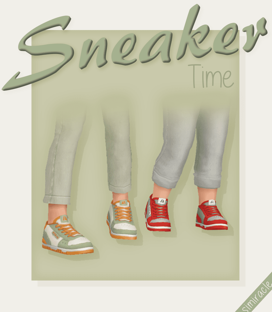 Sims 4 Kids Sneakers