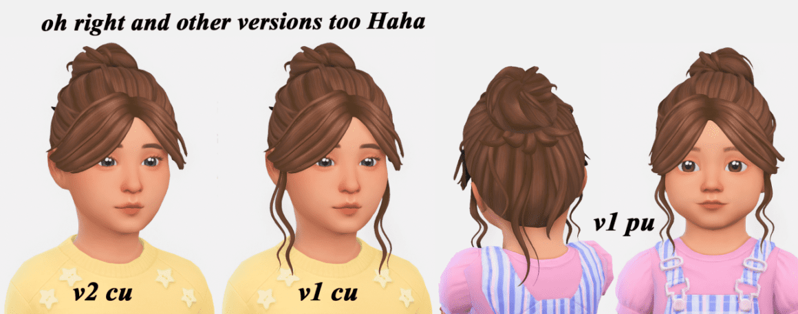  Sims 4 Gloria Hair