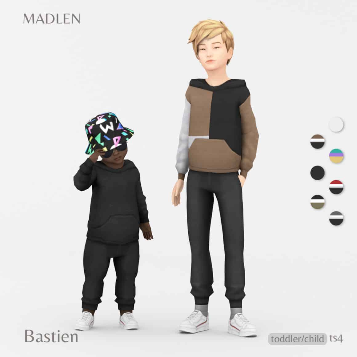 Sims 4 Kids Bastien Outfit