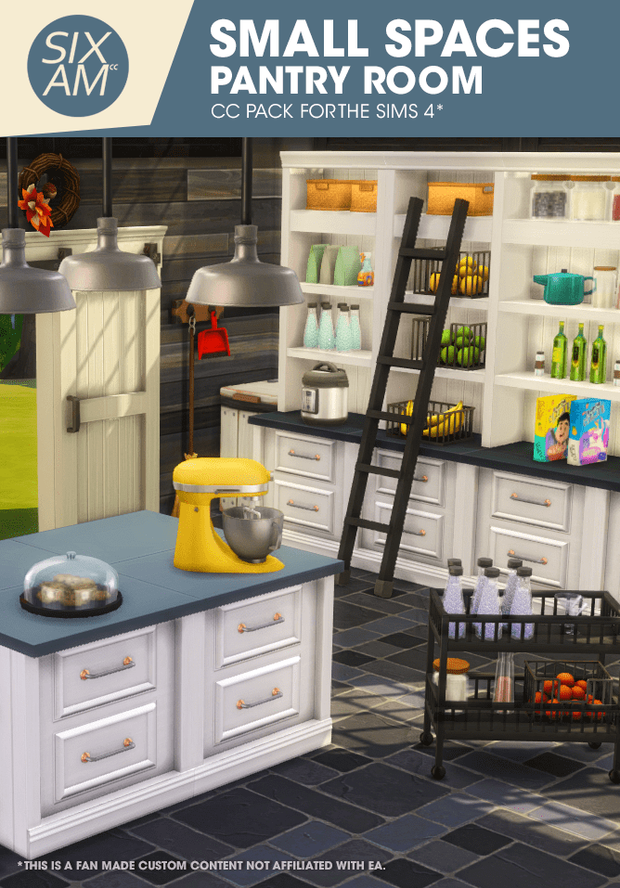 Small spaces pantry cc pack