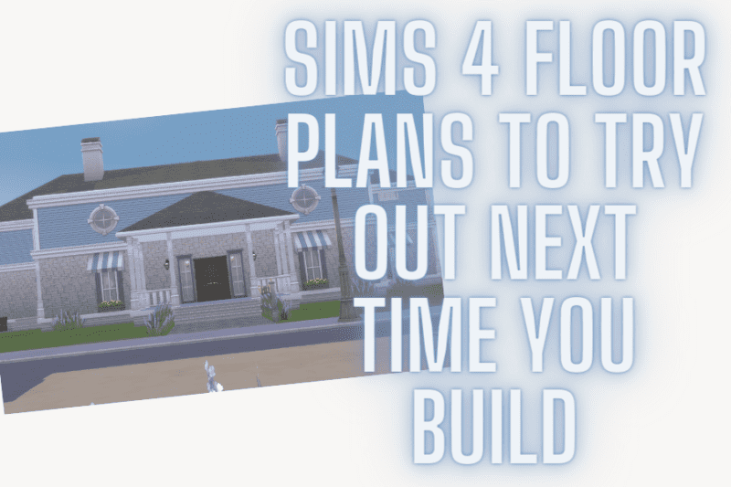 Sims 4 Floor plans