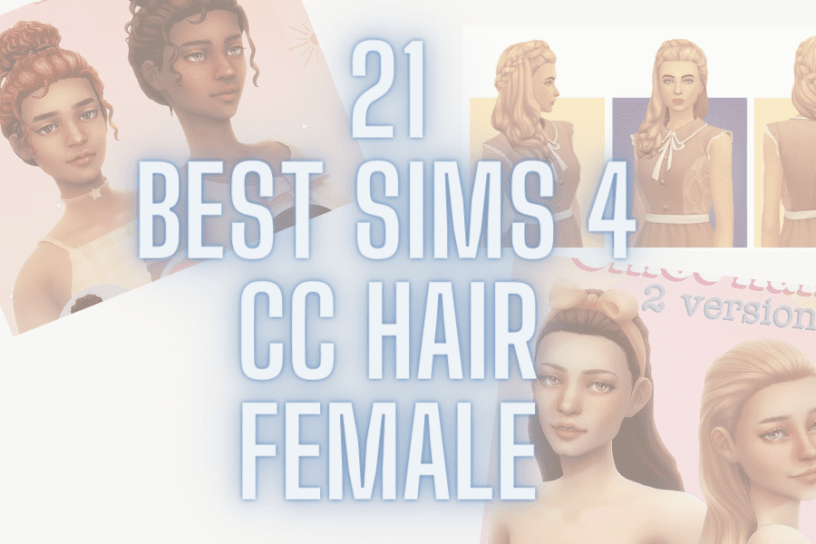 Sims 4 CC Hair Female 