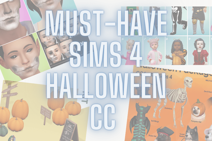 Sims 4 Halloween CC 