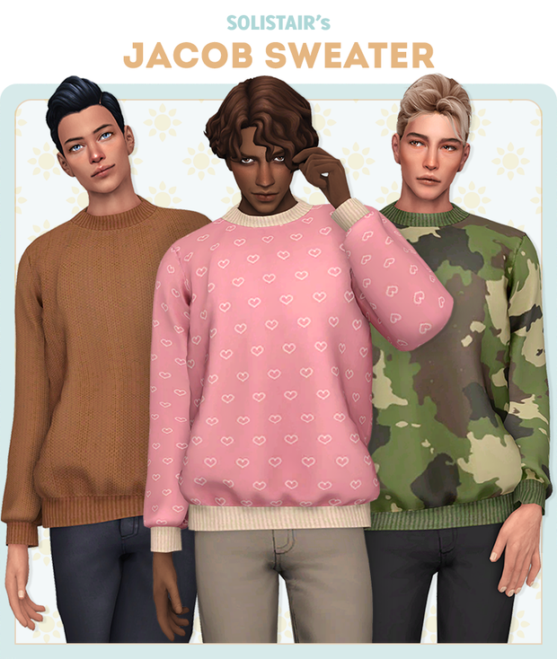 Sims 4 Jacob Sweater