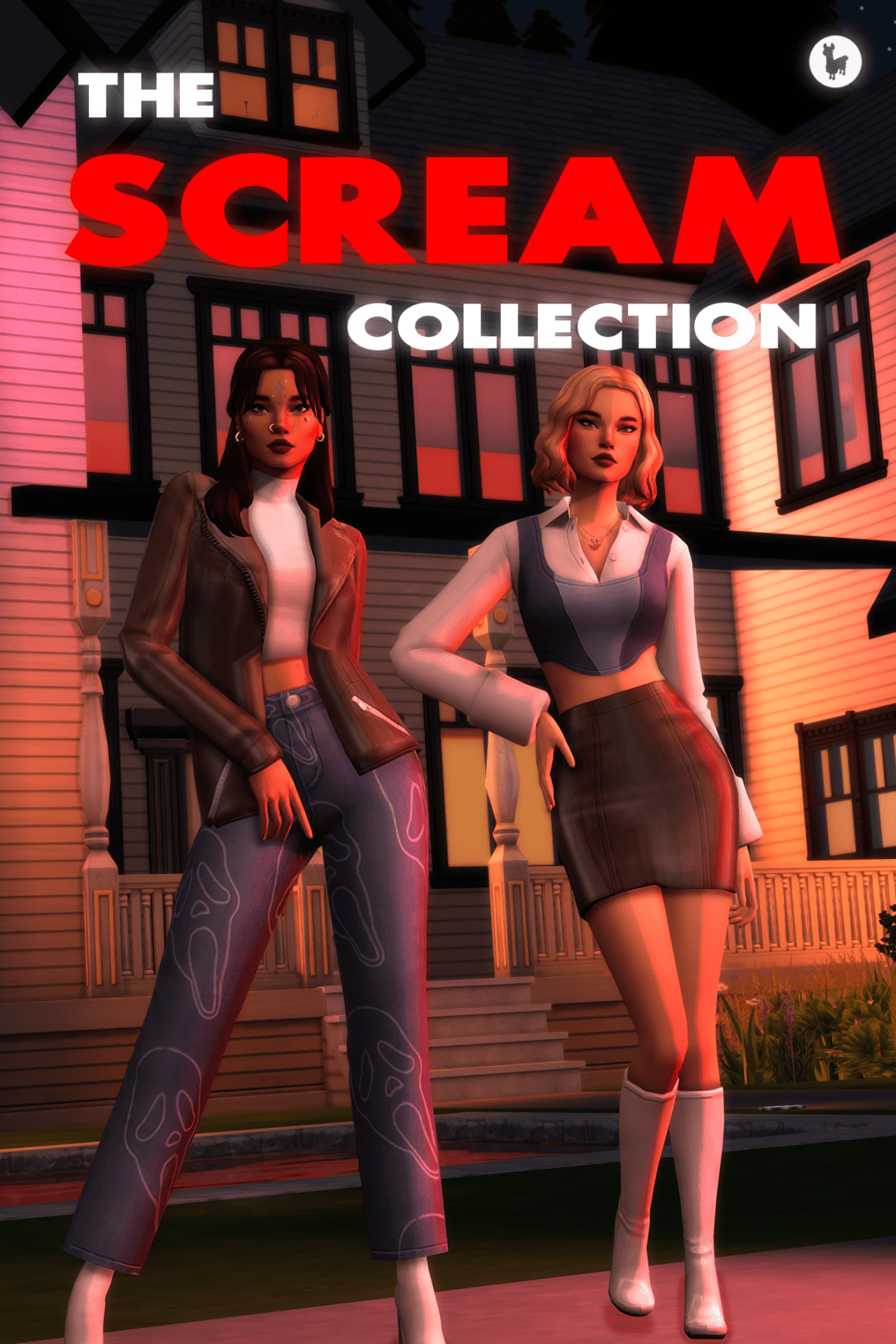 Sims 4 Scream clothing Collection