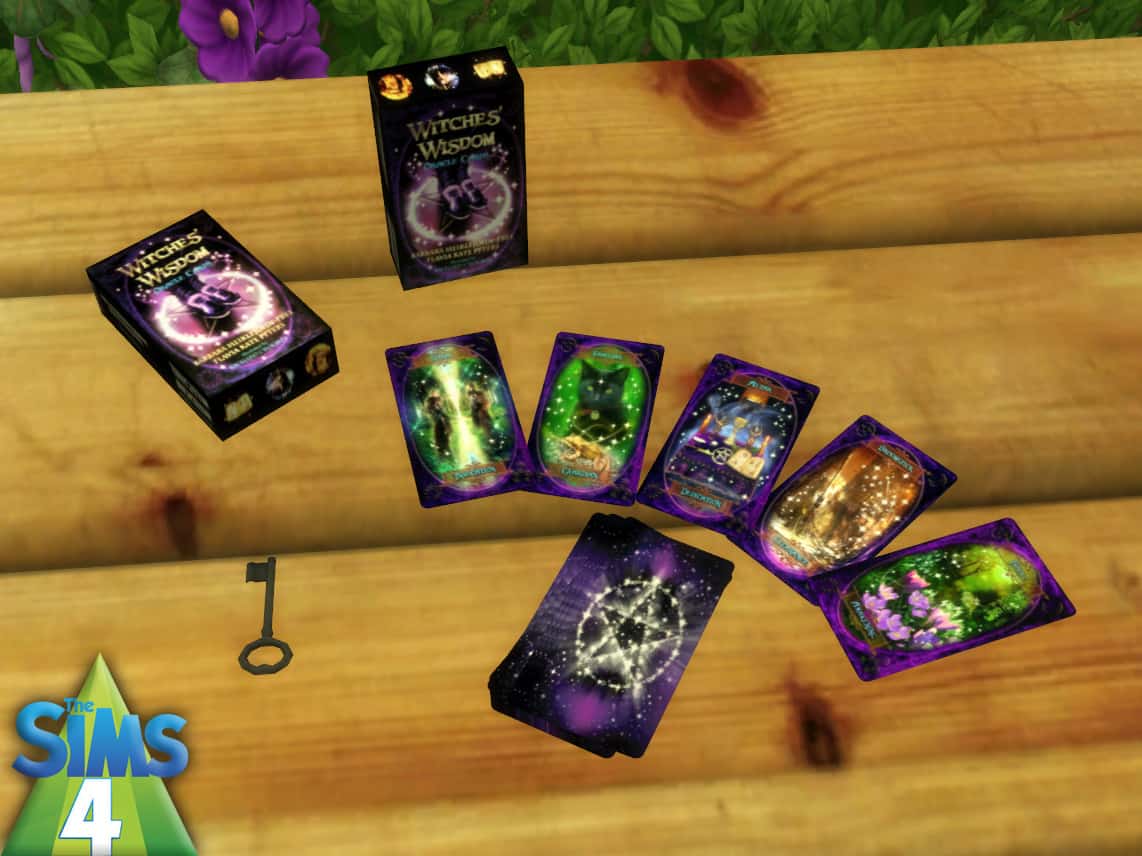 Sims 4 Witches’ Wisdom Oracle Cards 