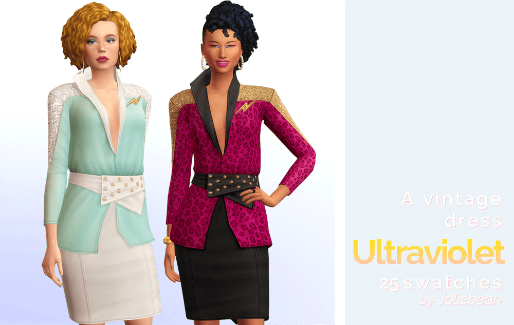 Sims 4 Vintage Dress