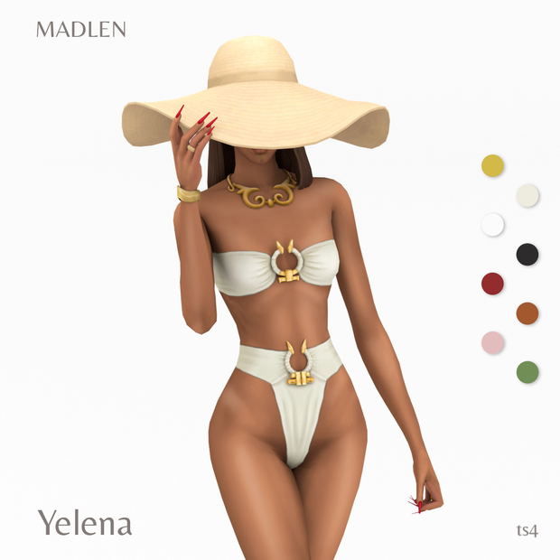 Sims 4 Yelena Bikini Set