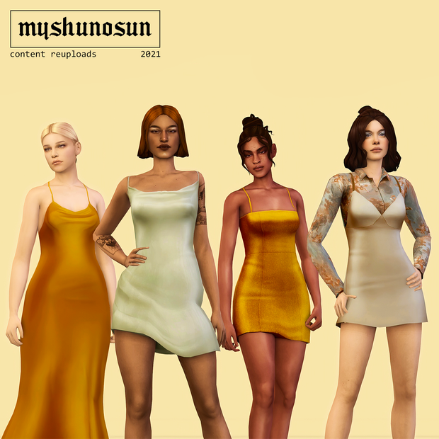 Sims 4 Dress CC Pack