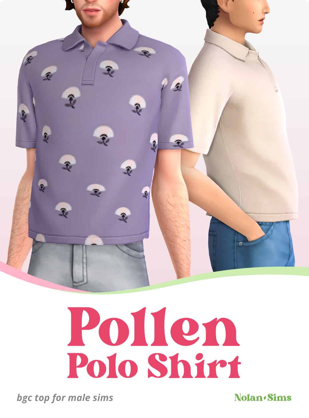 Sims 4 Spring Polo Shirt