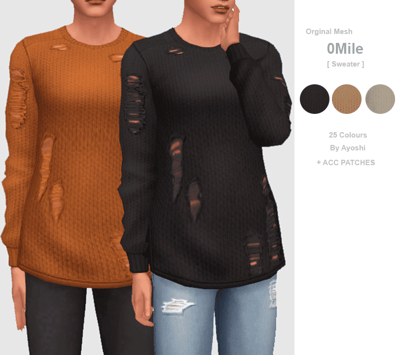 Sims 4 H&M Inspired Sweater