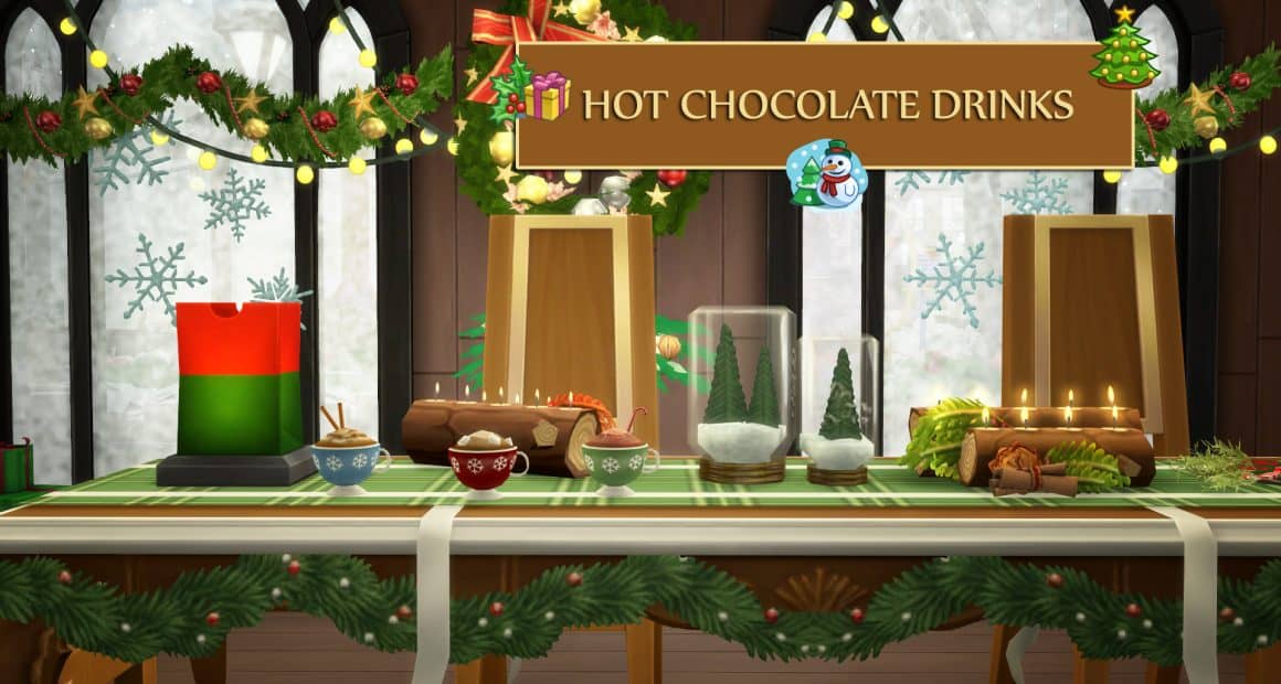 Sims 4 Drinkable Hot Chocolate: