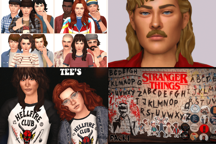 Escape to the Upside Down with the Best Sims 4 Stranger Things CC Packs