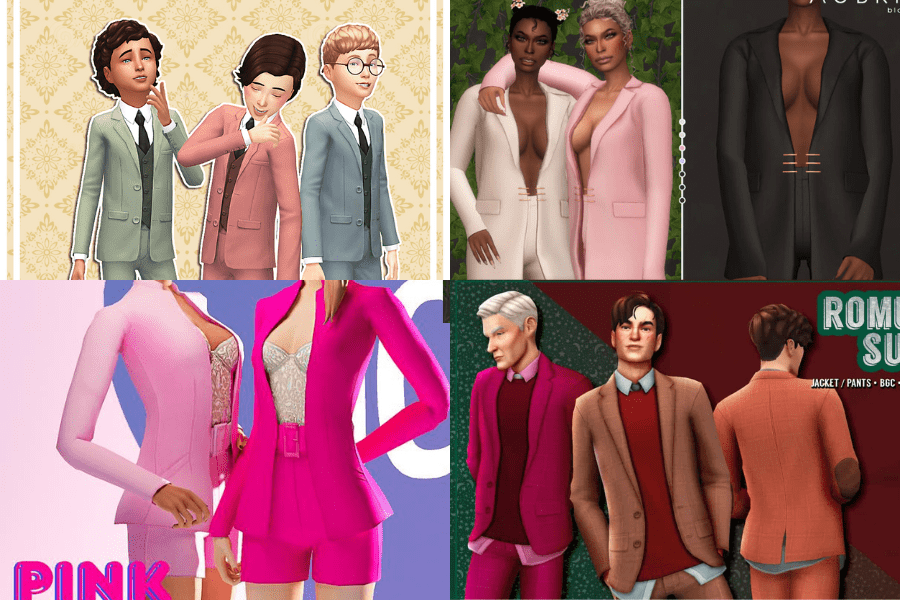 Transform Your Sims with These Top Sims 4 Suit CC Options