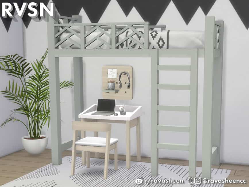 Sims 4 Bunk Bed Frame