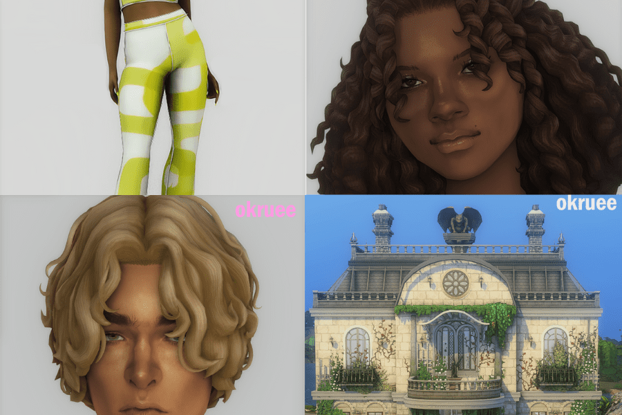 Make You Sim Stand Out From The Rest By Adding Okruee Sims 4 CC