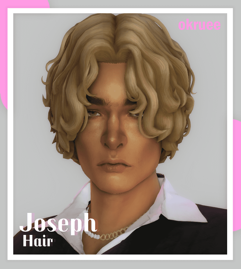 Sims 4 Joseph Hair