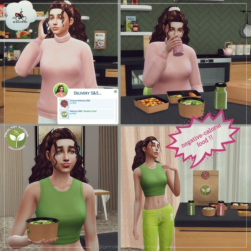 Sims 4 Healthy Food Delivery