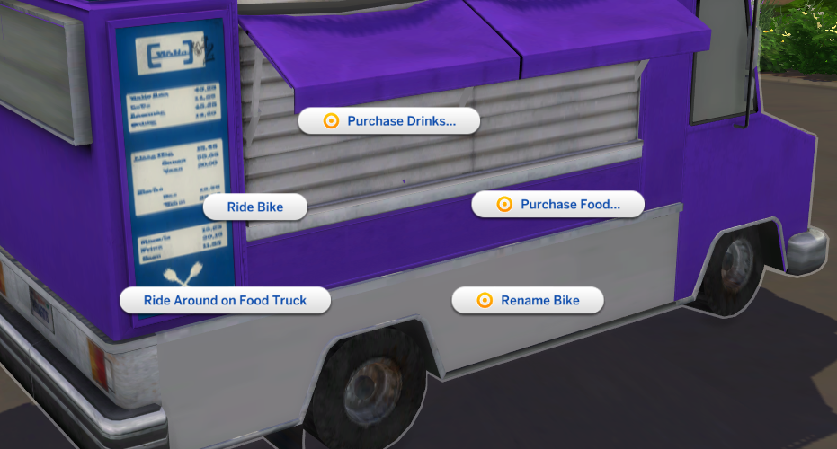 Sims 4 Food Truck Mod 