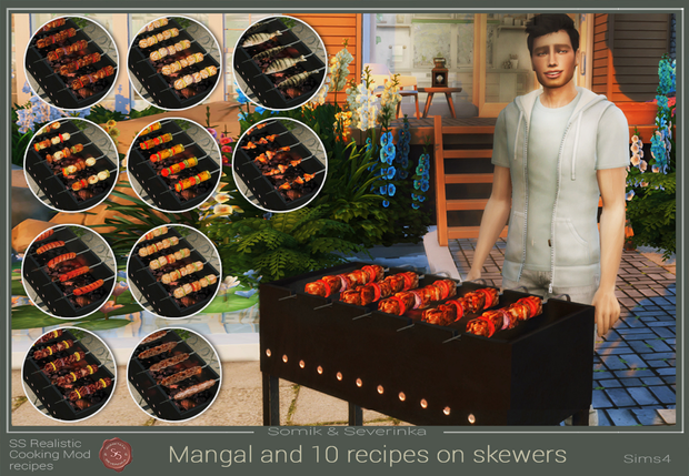  Sims 4 Functional Mangal (BBQ) 