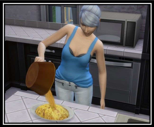 Sims 4 More Servings Options & Better Meal Time Menus